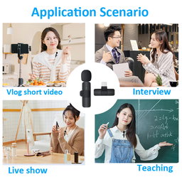 Microphone cravate K9 K11 K35 sans fil pour diffusion en direct mobile rechargeable pour téléphone portable