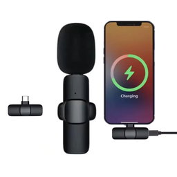 Microphone cravate K9 K11 K35 sans fil pour diffusion en direct mobile rechargeable pour téléphone portable