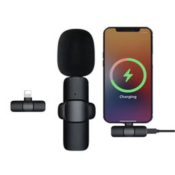 Microphone cravate K9 K11 K35 sans fil pour diffusion en direct mobile rechargeable pour téléphone portable