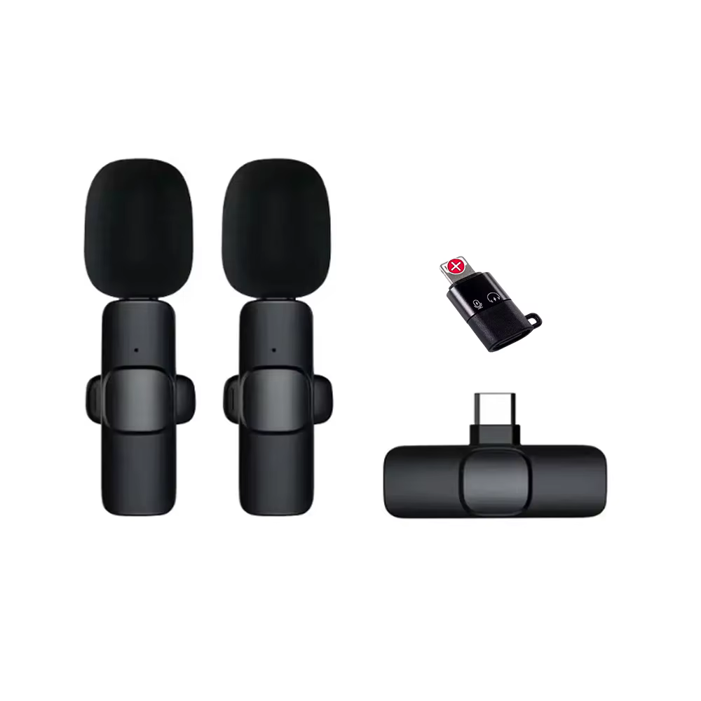 Microphone cravate K9 K11 K35 sans fil pour diffusion en direct mobile rechargeable pour téléphone portable_13