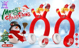 Casque Bluetooth MSL-830 – Édition Joyeux Noël 🎅