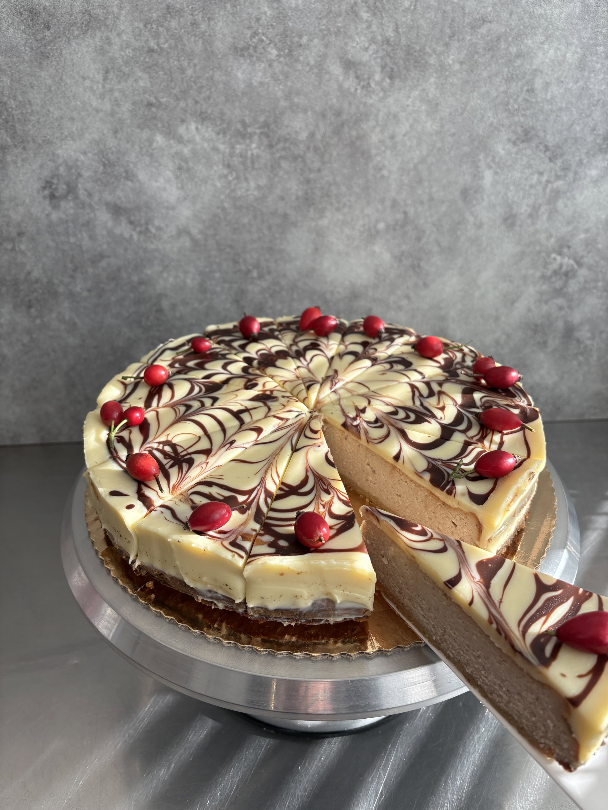Cheesecake gaštan _1