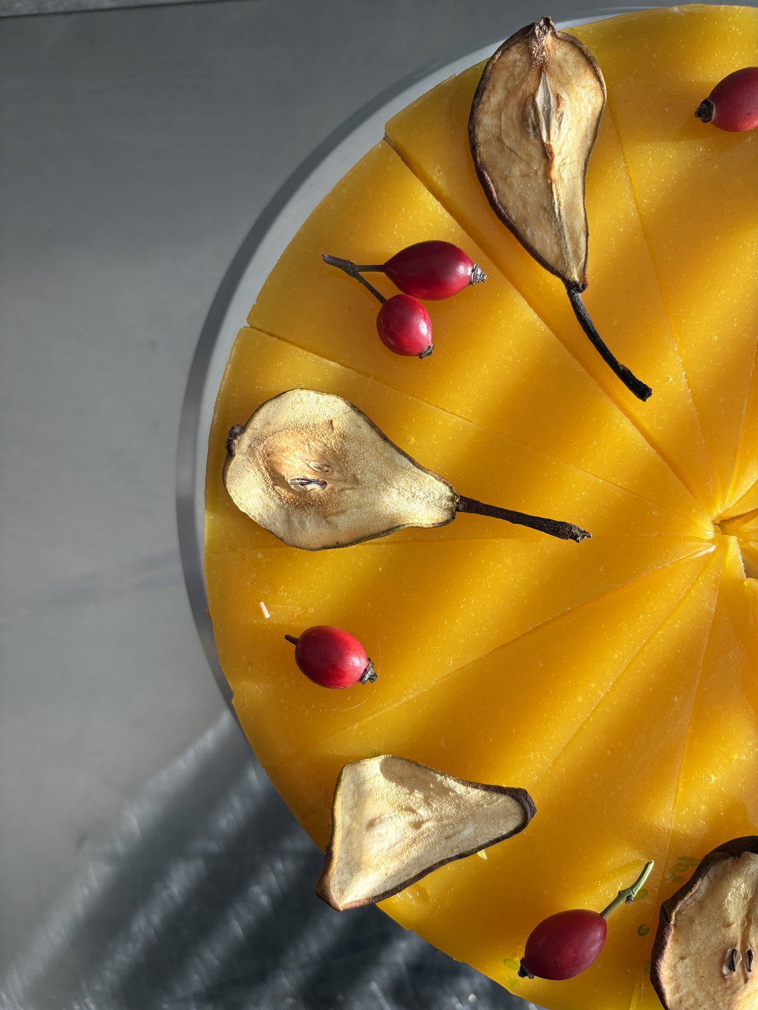 Mangový cheesecake, 12-16 porcíí