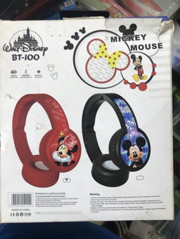 Casque Bluetooth BT-100 – Mickey Mouse Edition 🧒🎧