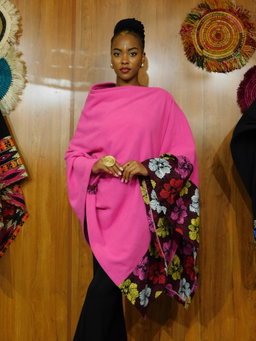 Ascili Popping Poncho - Pink