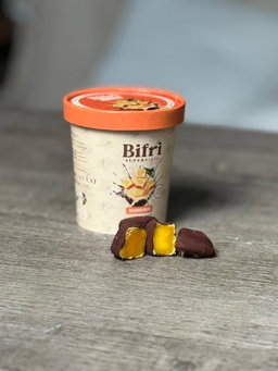 BiFri Frozen MANGO in Dark Chocolate and Golden Milk