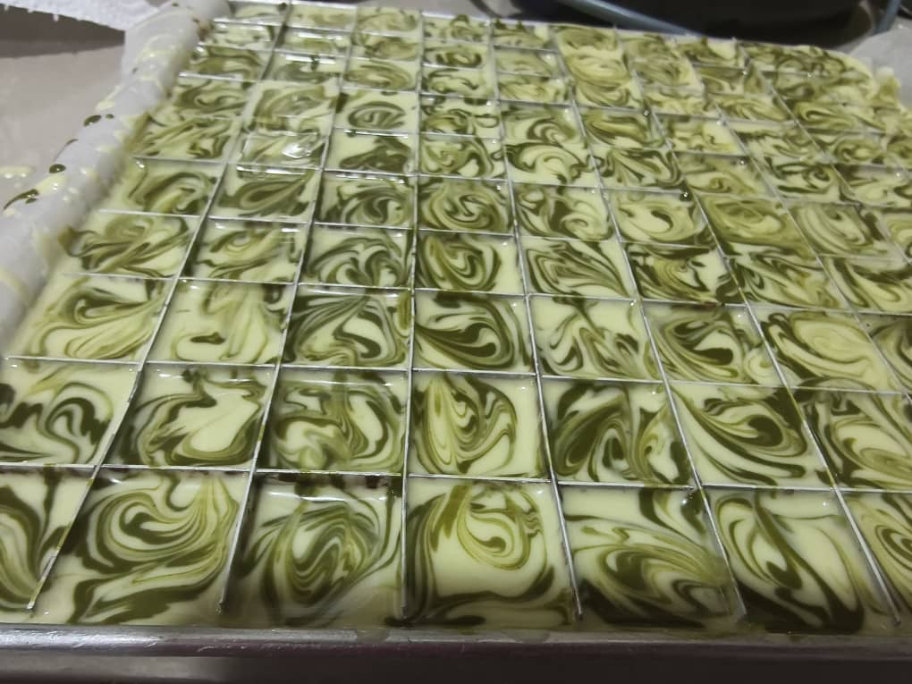 Matcha Marble Short Bread