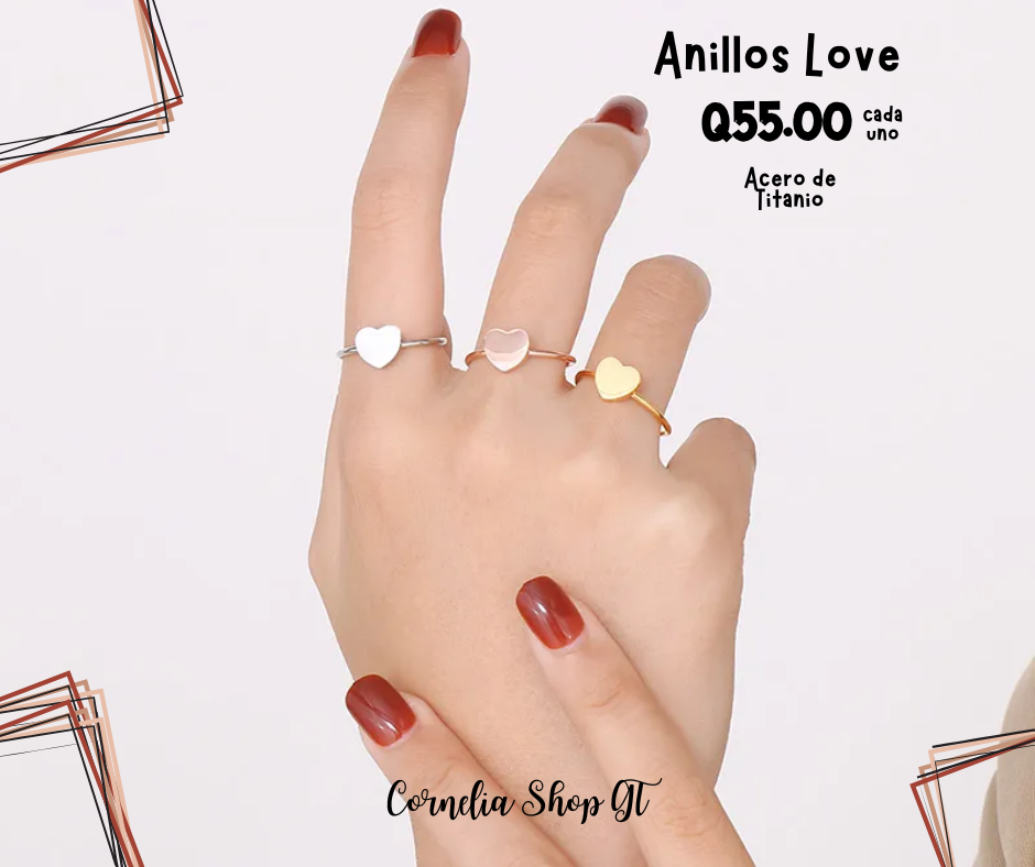 Anillos Love