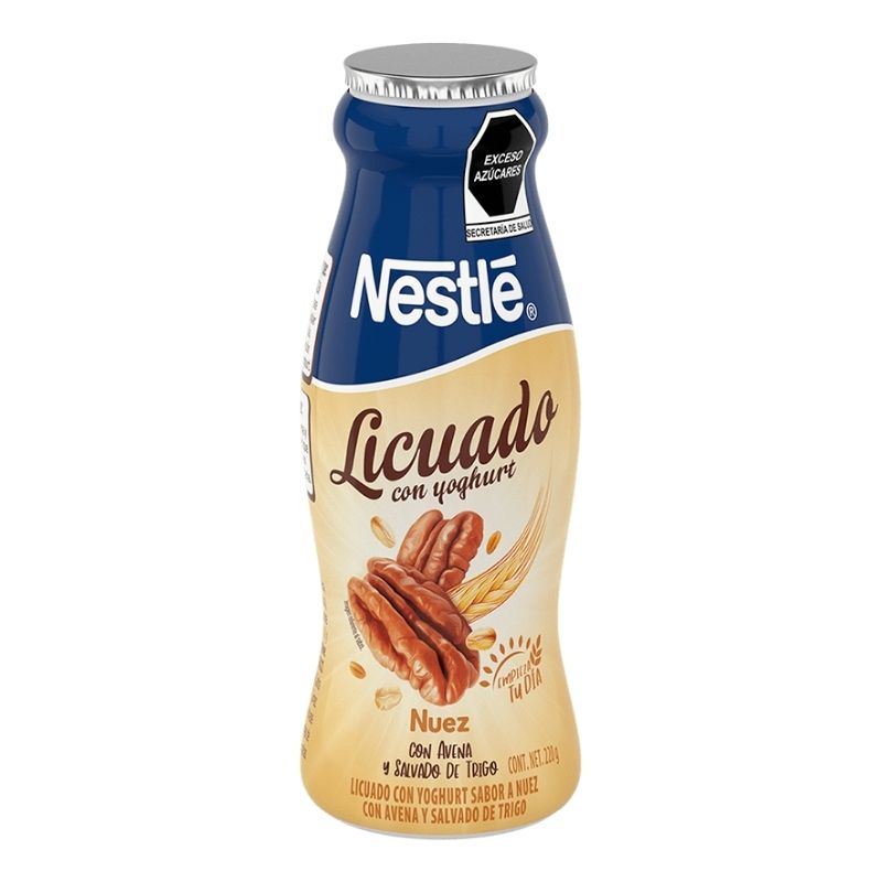 Licuado con Yogurt Nestle Sabor Nuez 500g