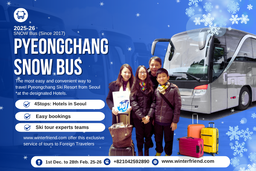 Snowbus (to Yongpyong, Alpensia)