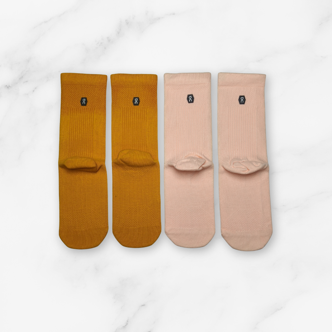 [10204] - ON Socks 2 Pairs Women’s High Premium Cotton – Casual, Breathable & Antibacterial _5