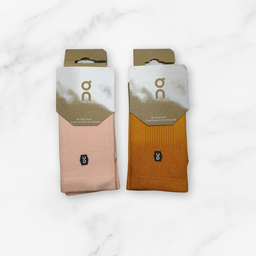 [10204] - ON Socks 2 Pairs Women’s High Premium Cotton – Casual, Breathable & Antibacterial 