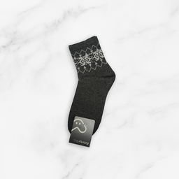 [10207] - 5 Pairs Women’s Medium-Cut Cotton Socks – Cushioned, Breathable & Sweat-Absorbing 