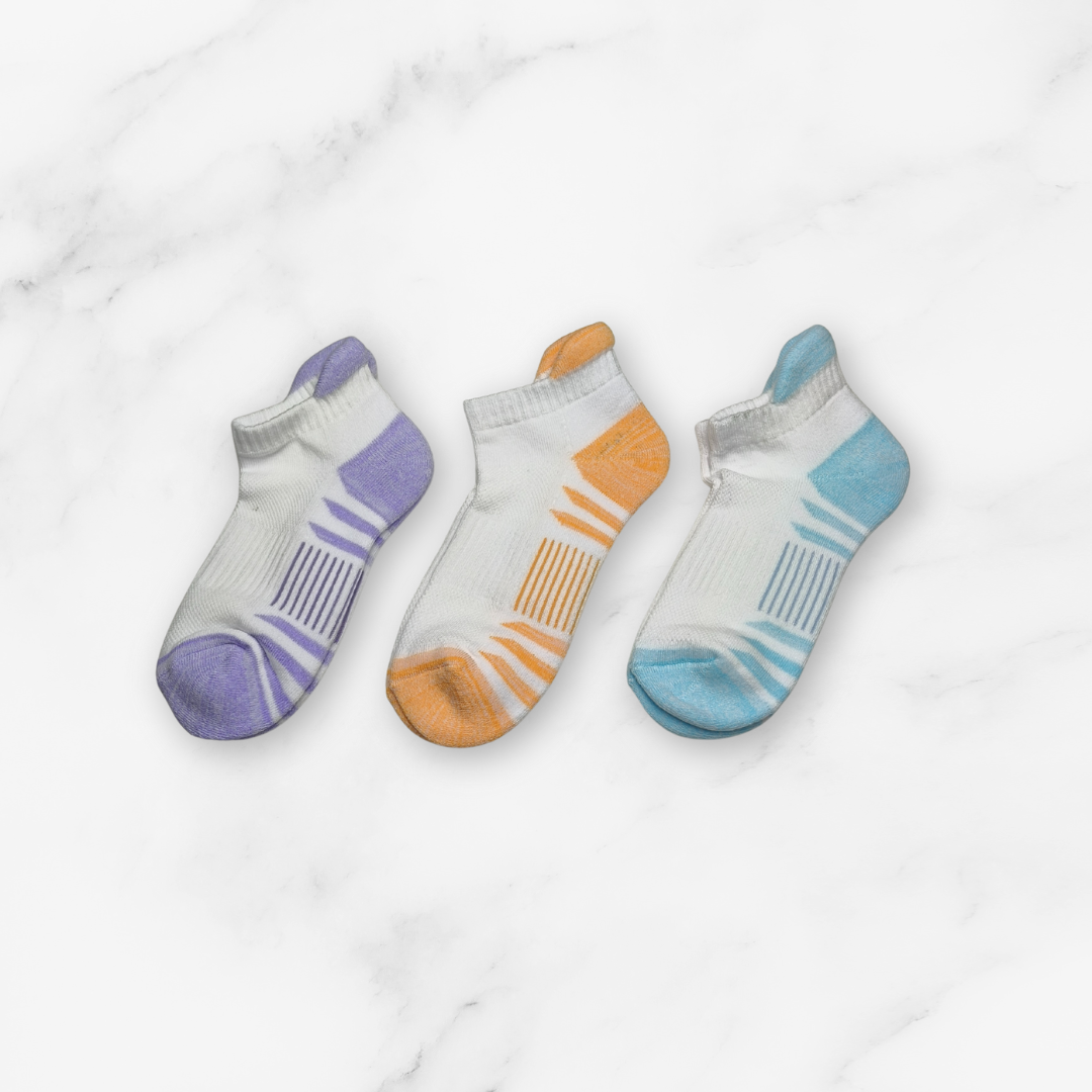 [10210] - 5 Pairs Women’s Low-Cut Cotton Socks – Soft, Breathable & Versatile _4