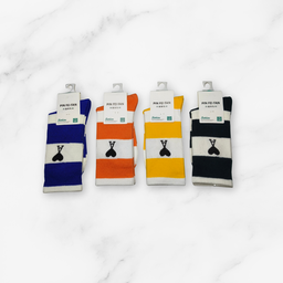 [10213] - 3 Pairs Women’s High-Cut Cotton Socks – Soft, Breathable & Sweat-Absorbing 