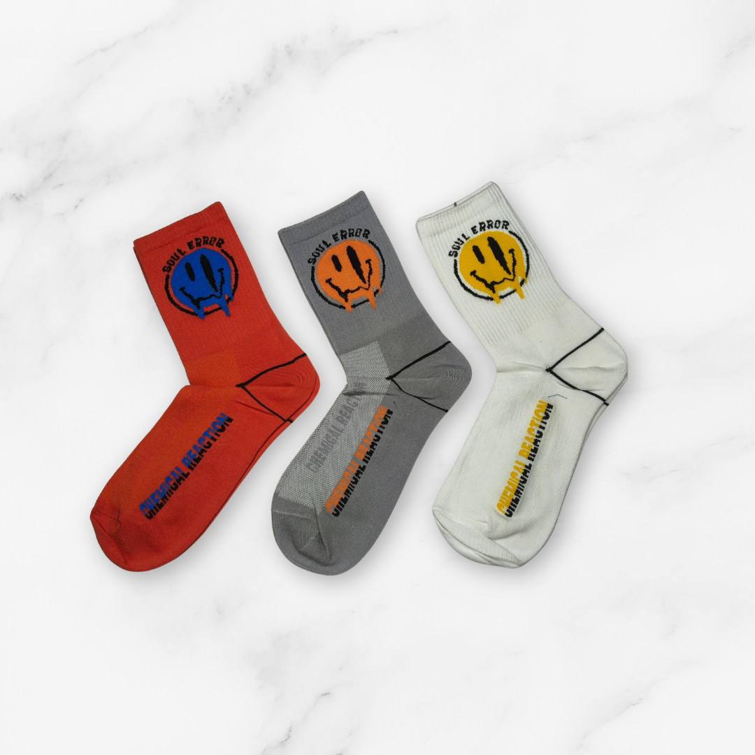 [10230 (M)] -  2–3 Pairs Men’s High-Cut Cotton Socks – Trendy, Breathable & Casual _5