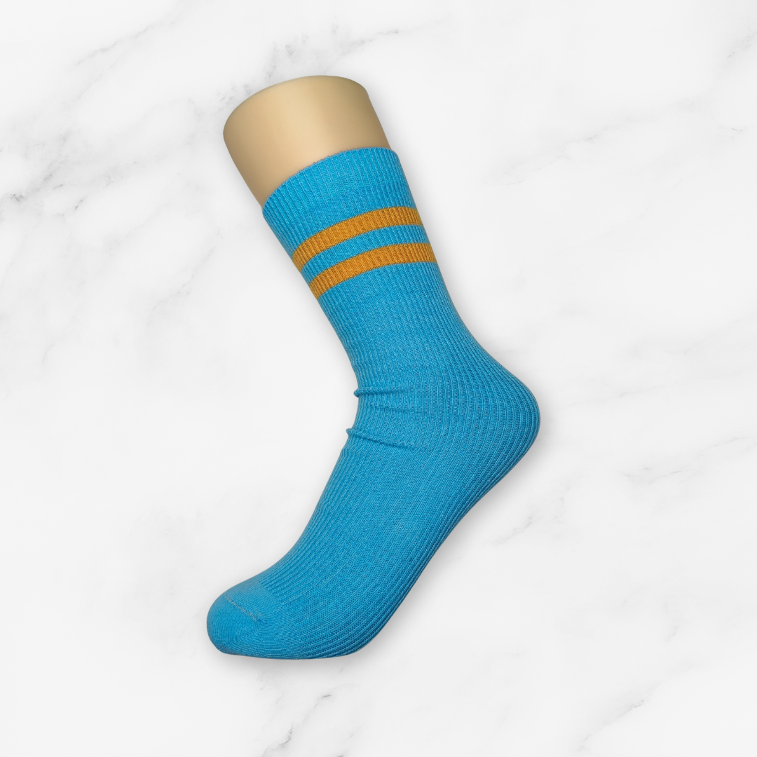 [10231] - 5 Pairs Women’s High-Cut Cotton Slouch Socks – Minimal, Soft & Breathable _4