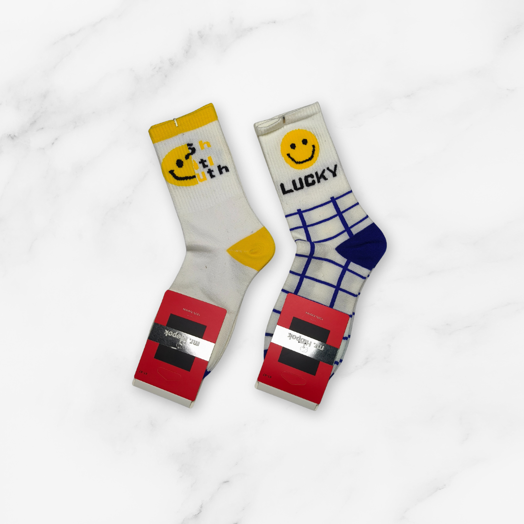 [10236] - 2–3 Pairs Men’s High-Cut Cotton Socks – Minimal, Breathable & Trendy _5