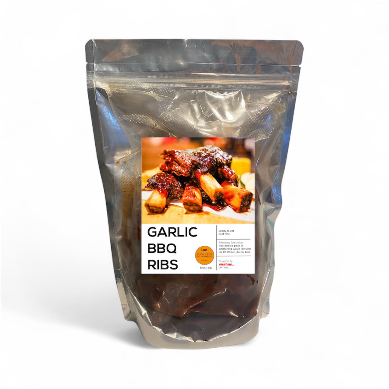 Garlic BBQ Beef Ribs 500+/-gm_0