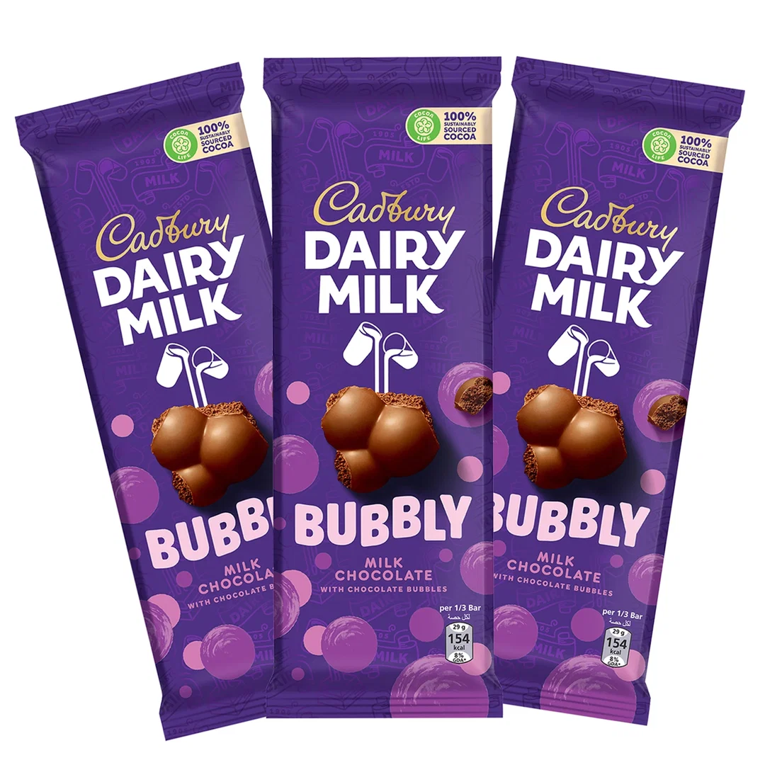 🍫 CadBury Dairy Milk Bubbly All Flavours & All Sizes
