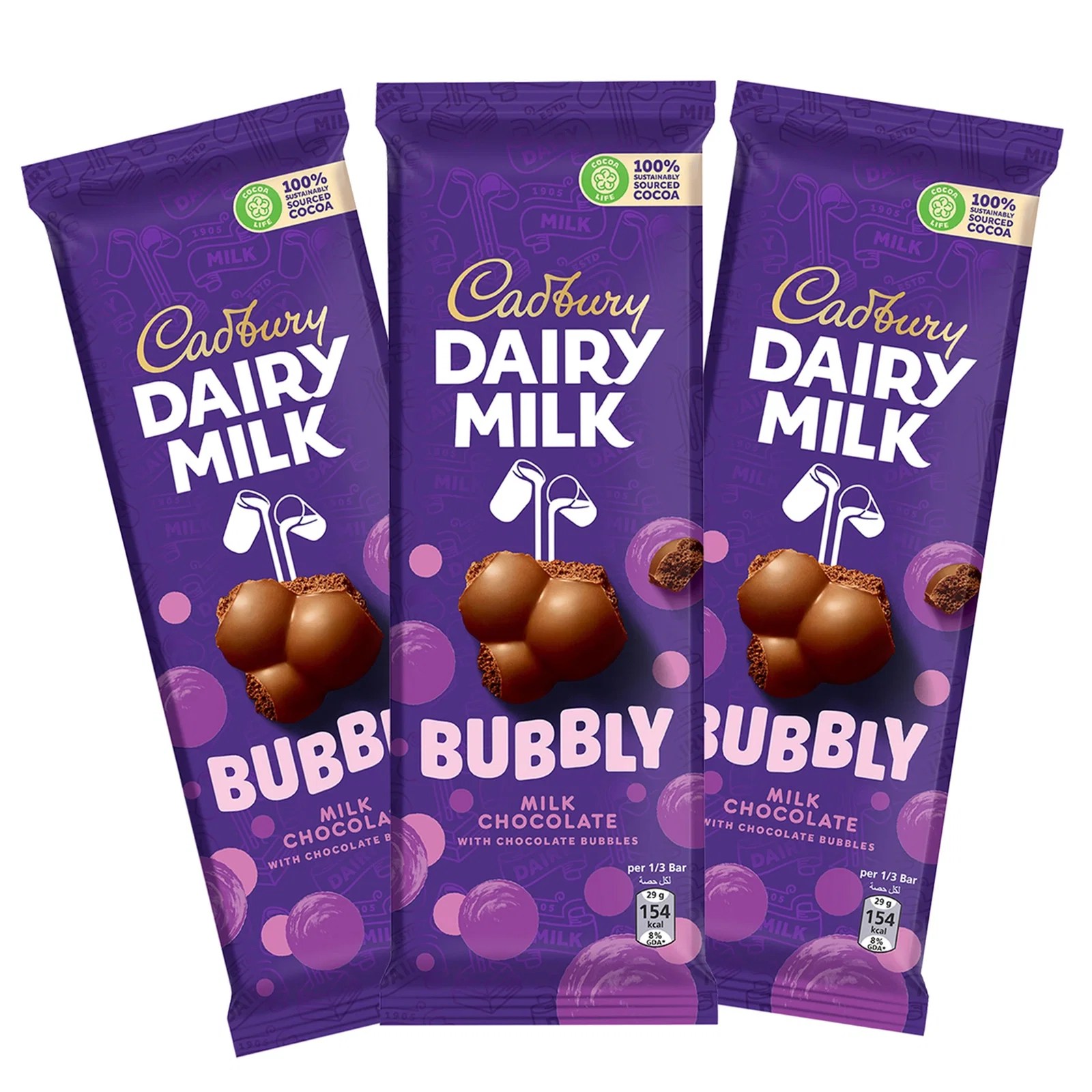 🍫 CadBury Dairy Milk Bubbly All Flavours & All Sizes_0