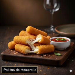 Palitos de mozarella