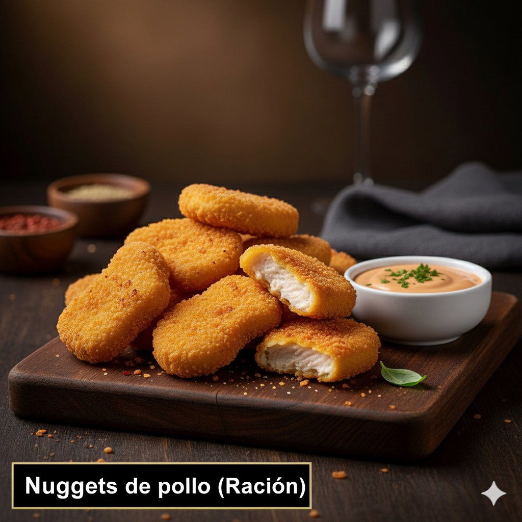 Nuggets de pollo (Ración)