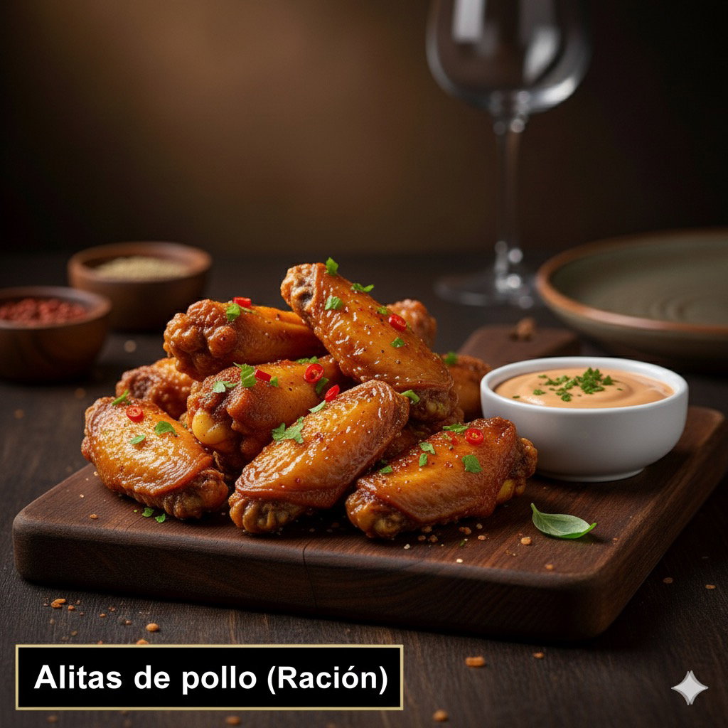 Alitas de pollo (Ración)