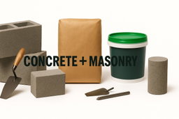 Concrete + Masonry