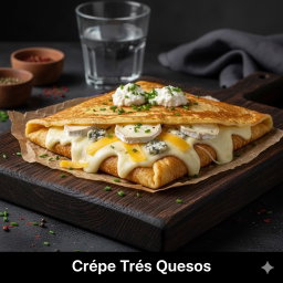 Crepe Tres Quesos