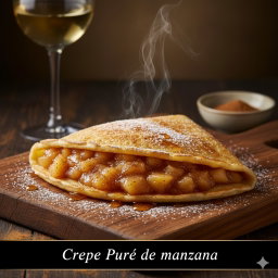Crepe Puré de manzana
