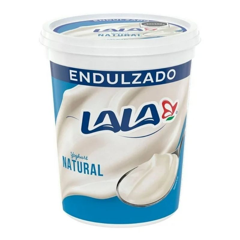 Yogurt Lala Natural Endulzado 900 g 