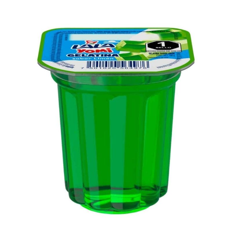 Gelatina Lala Yomi Sabor Limón 100g