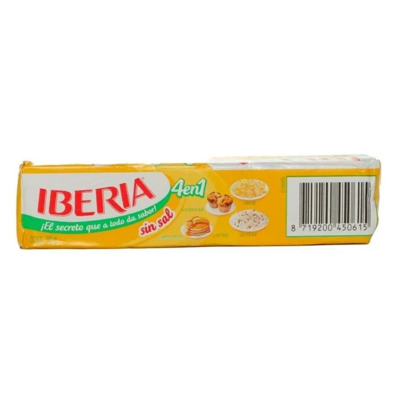 Margarina Iberia Sin Sal 90g _0