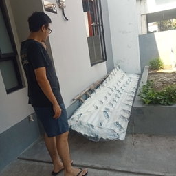 Atap Alderon RS 1.2mm Single layer upvc