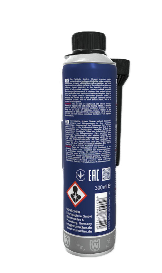 Wunscher Germany W7722 Catalytic Additive System Cleaner 300ml _2
