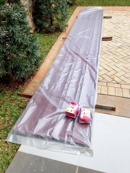 Atap Alderon RS 1.2mm Single layer upvc