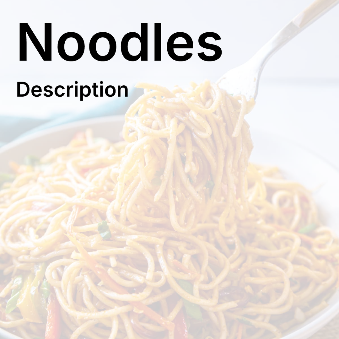 1 plate of Noodles
