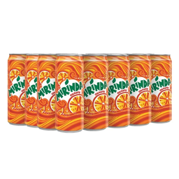 MIRINDA ORANGE CAN 30*250ML