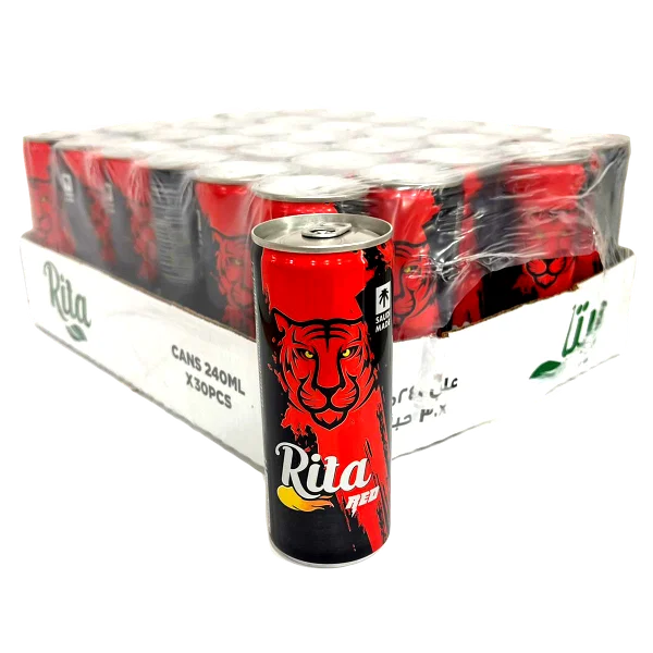 RITA ENERGY RED CAN 30*250ML