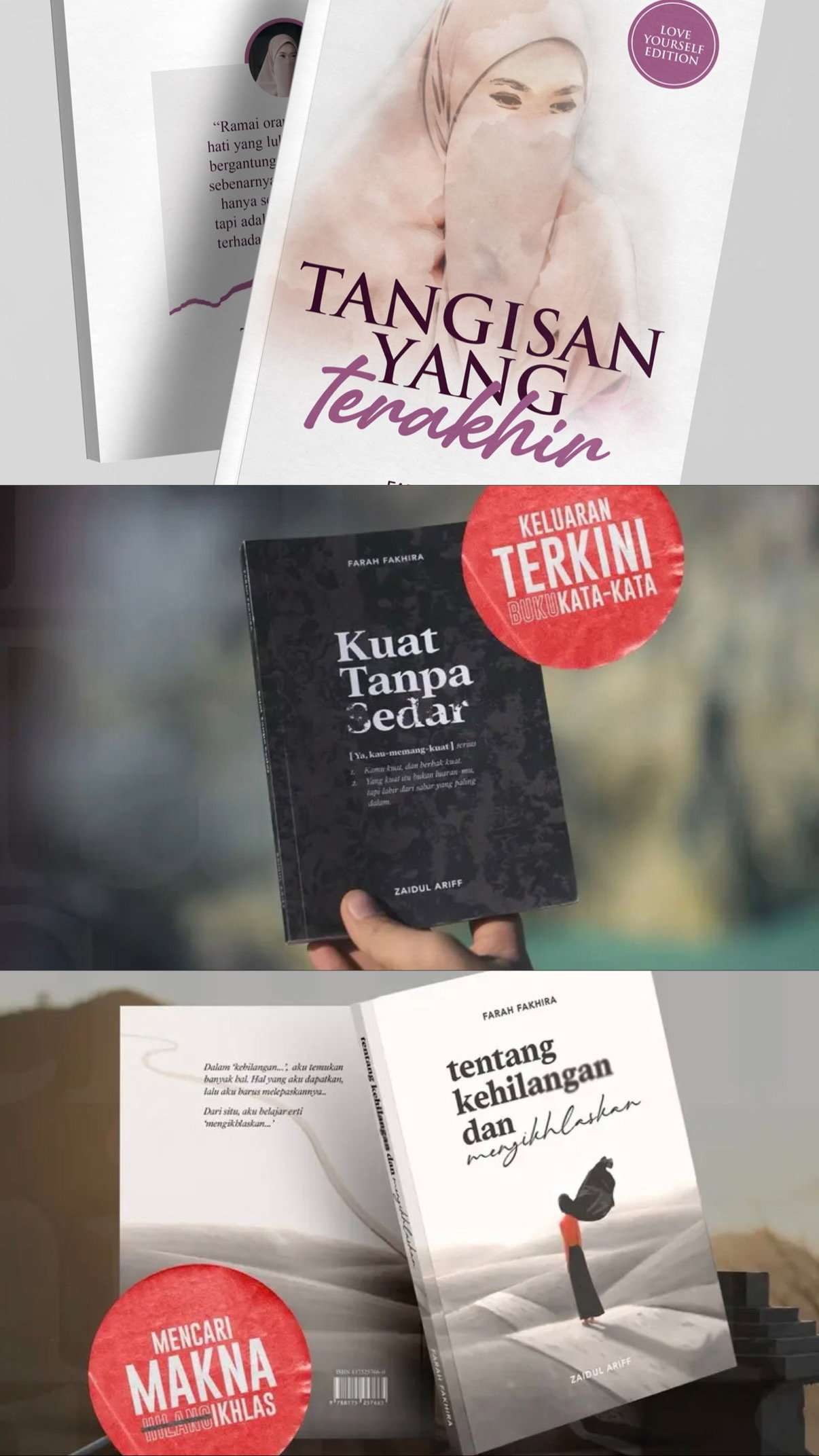 READY-STOCK Combo Khira Books