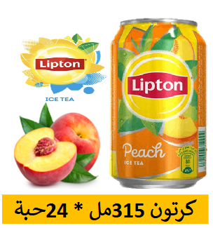 LIPTON ICE TEA PEACH CAN 24*315ML