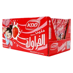 KDD STRAWBERRY MILK 18*180ML