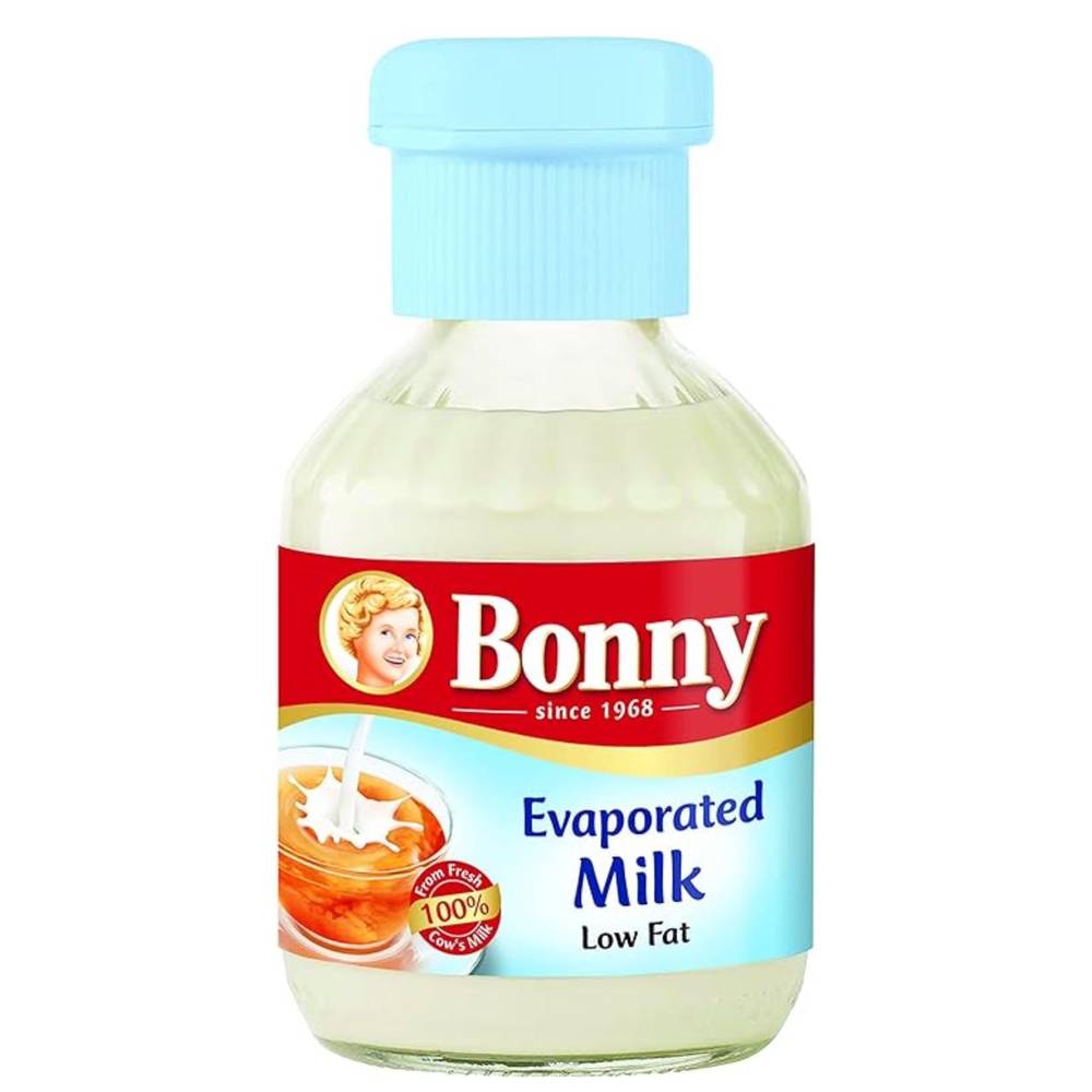 BONNY EVAPORATED MILK BOTTLE (LOW FAT) 24*170ML_0