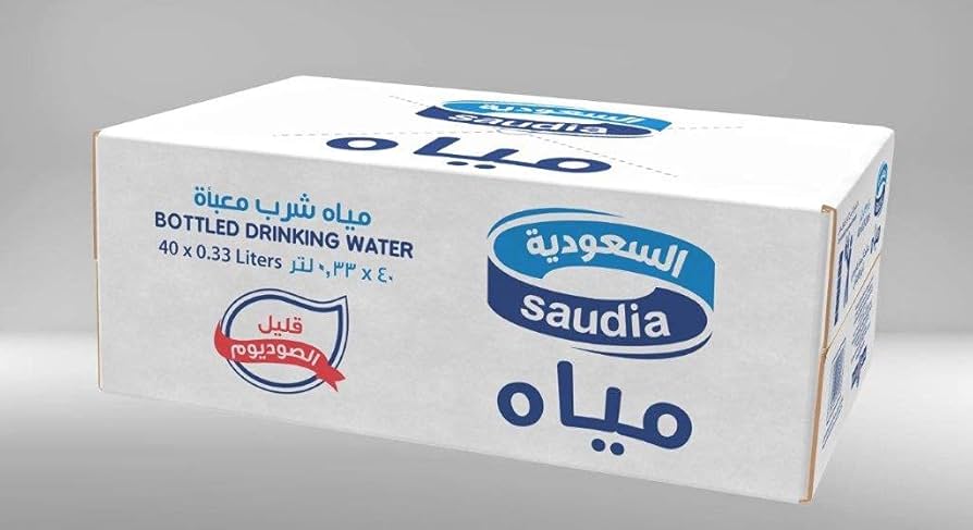 SAUDIA WATER 40*033 ML