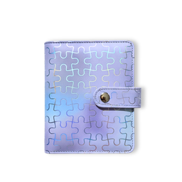 💜 Classeur A7 puzzle lavande holographique