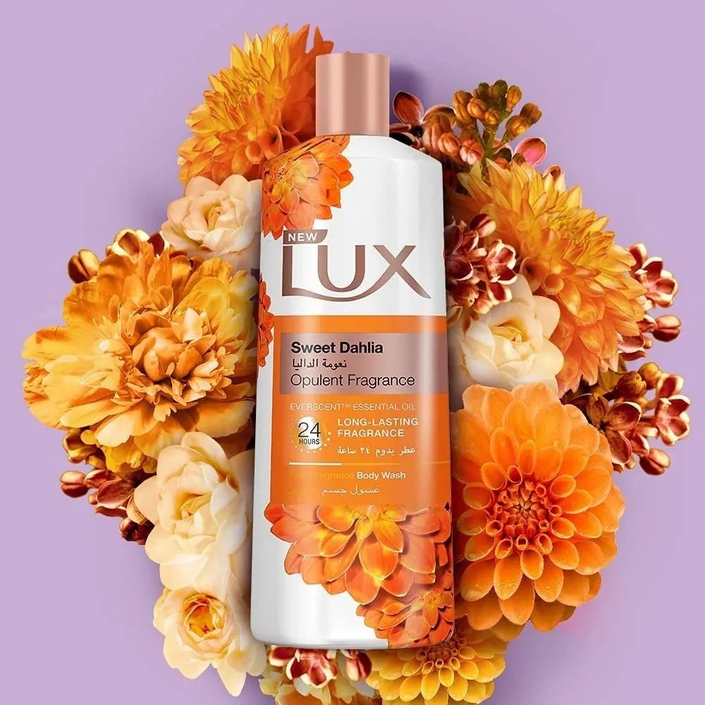 Lux Sweet Dahlia Shower Gel 500ml شاورجل لوكس نعومة الداليا_0