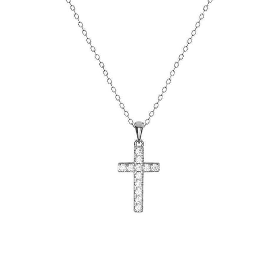 Colier cruciuliță Silver