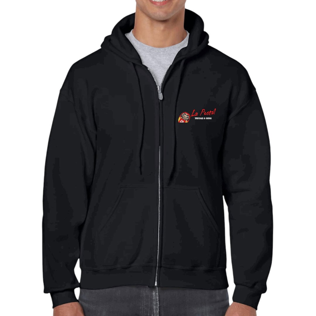 U SUDADERA UNISEX NEGRA