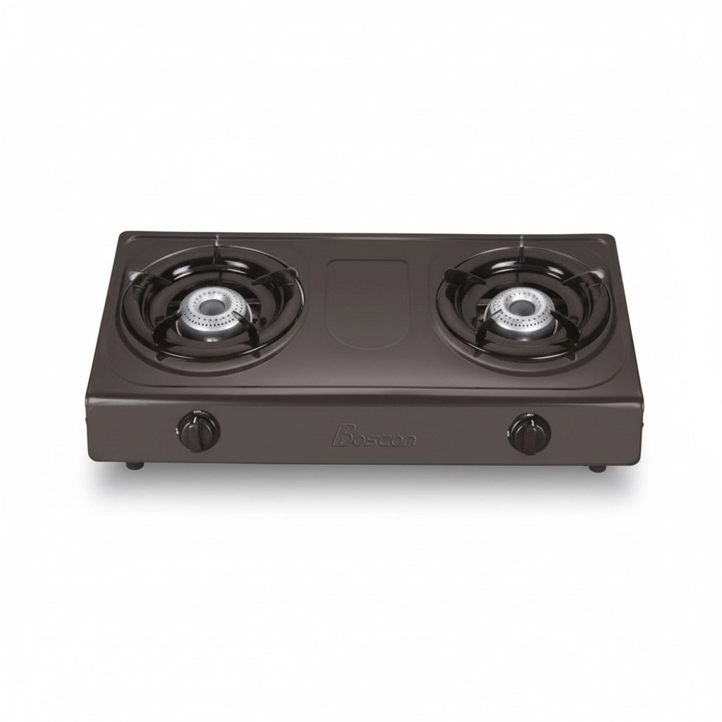 Boscon Auto Ignition Table Top Gas Cooker-2 Burner-)